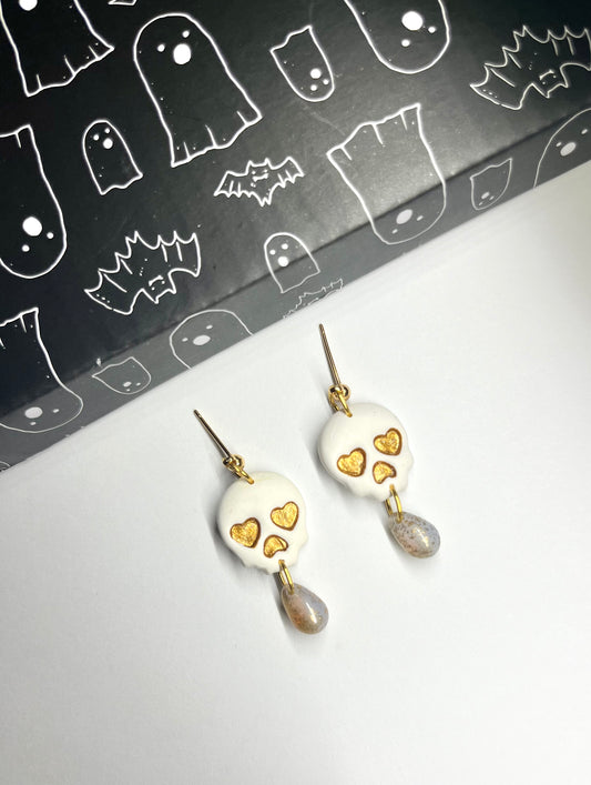 Dainty Skulls (WHITE)