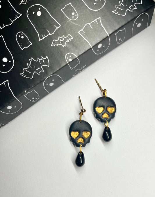 Dainty Skulls (BLACK)