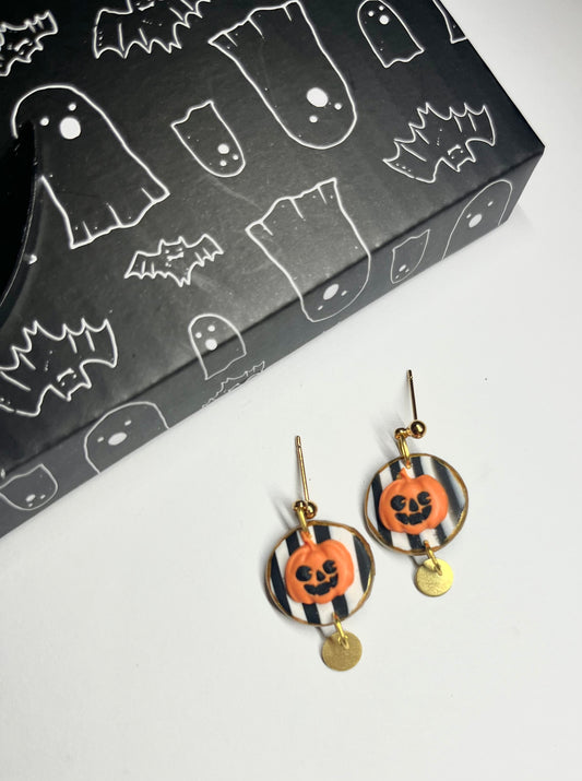 Mini Halloween Dangles (PUMPKIN)